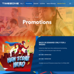 Timezone: $100 Game Credits for $50 or $200 Game Credits + 500 E-Tickets for $100