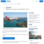 Spend $800 or More at Qantas, Receive $120 Statement Credit @ American Express
