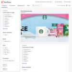 Free Starbucks Mug with $45 Minimum Spend on Participating Starbucks Products at FairPrice On