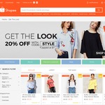 20% Off (Capped at $7) at "Get The Look" Category on Shopee