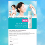 Free Curel Moisture Face Care Sample Delivered from Kao