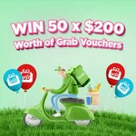 Win 1 of 50 $200 Grab Vouchers from Ugift