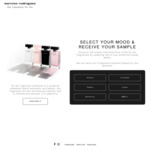Free Narciso Rodriguez Samples Delivered from For Her Fragrance