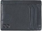 Leather Wallet Credit Card Holder $17.99 Buy 2 Get 50% off + Delivery ($0 with Prime)
