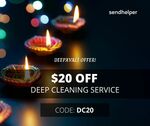 $20 off Deep CLEANING Service at SendHelper