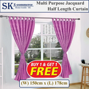 1 For 1 Half Length Curtains $17.90 + $1.99 Delivery @ SK E-Commerce via Qoo10