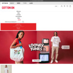 38% off Graphic Tees and 28% off Shoes at Cotton On