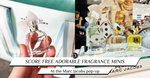 Free Sticker Set + Fragrance Samples @ Marc Jacobs Pop up (Plaza Singapura)