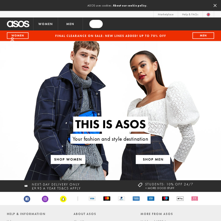 next asos sale