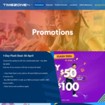 Timezone: $100 Game Credits for $50