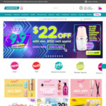 $22 off ($100 Min Spend) at Watsons