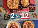 Personal Pizza & Pasta for $12 (U.P. $23.80) at Domino's