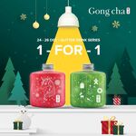1 for 1 Glitter Drinks at Gong Cha