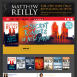 [eBook] Free: Matthew Reilly - Roger Ascham & The Dead Queen's Command @ Google Play, Apple Book Store, Kobo, Direct Download