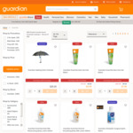 $2 off ($12 Min Spend) on Guardian Brand Items at Guardian