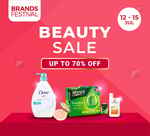 $5 off ($35 Min Spend) or $10 off ($60 Min Spend) on Beauty at Shopee