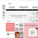 30% off COSRX (Ends 14/2) 30% off Secret Key (Ends 19/2) 20% off Innisfree 15% off Others (Ends 17/2) Free Shipping @Jolse.com