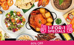 1 for 1 Lunch Buffet ($76.50) at The Line, Shangri-La Hotel via Fave