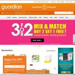 Guardian - $10 off with $100+ Spend (Registered Members)