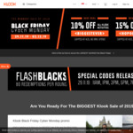 10% off (Existing Customers, No Min Spend) or 15% off (New Customers, $50 Min Spend) at Klook