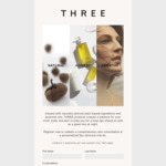 Free Skin Consultation & a Personalized 6pc Skincare Trial Kit from THREE