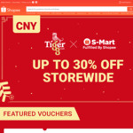 Tiger Beer x Shopee Chinese New Year 2020 - Up to 25% Storewide