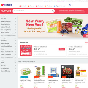 redmart new user promo code
