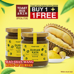 1 For 1 Toast Box Durian Kaya $10.90 + $1.99 Delivery @ Queen's Coffee via Qoo10