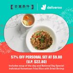 Personal Set for $9.80 (57% off, U.P. $22.80) at Soup Restaurant via Deliveroo