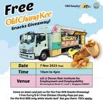 Free Set of Old Chang Kee Snacks at Old Chang Kee Mobile Food Truck (E2i @ Devan Nair Institute, Jurong East)