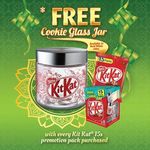 Free Kit Kat Cookie Jar with Every Kit Kat Sharebag 15s Pack Purchase ($5.60) at NTUC FairPrice