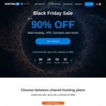Black Friday Sale - up to 91% off Web Hosting Services From $0.70/month