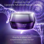 Free 3 Day DECORTÉ Liposome Advanced Repair Cream Trial Sample @ DECORTÉ Counters (Collect In-Store)