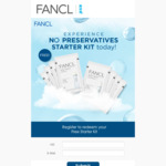 Free Moist Refine Lotion Starter Kit from FANCL (Collect in-Store)