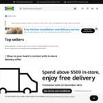 Spend $500 In-Store, Get Free Delivery at IKEA