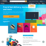 Amazon Prime Membership - Free 30 Day Trial, Then $2.99 (Normally $8.99)/Month