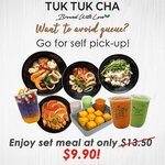 Takeaway Set Meal for $9.90 (U.P. $13.50) at Tuk Tuk Cha