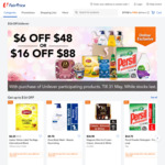 $6 off ($48 Min Spend) or $16 off ($88 Min Spend) on Participating Unilever Products at FairPrice