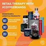 Up to 50% off Drinkware and Lifestyle Products at Coffee Bean