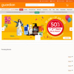 15% off ($80 Min Spend) for New Customers at Guardian