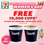 Free Cup of Coffee with Any Purchase at 7-Eleven