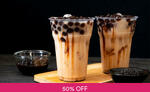1-for-1 Bubble Tea ($5.50) at Hook Your Daily Dose via Fave