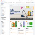 Free Philips Vacuum Cleaner with $299 Min Spend on Participating RB Products at FairPrice
