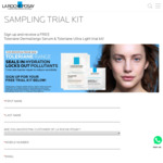 Toleriane Dermallergo Serum & Toleriane Ultra Light Sample/Trial Kit Delivered from La Roche Posay