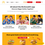 1 for 1 Hotcakes Meal at McDonald's via App