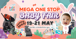 Free Pregnancy Goodie Bag 19/5-21/5 @ Mega One Stop Baby Fair (Suntec)