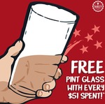 Free Pint Glass with $51 Spend Online or In-Store @ Thirsty Craft Beer Shop