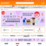 30% off K-Beauty at Guardian