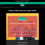 Free Condom Sample Delivered from Okamoto