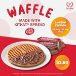 Waffle with Kit Kat Spread for $2.60 at PrimaDeli